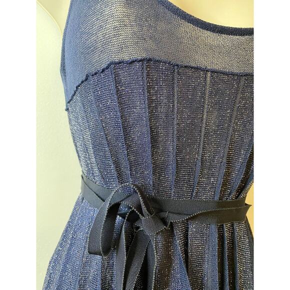 PennyBlack Blue Knitted Dress. Size Medium. Gently Used. - Picture 7 of 7